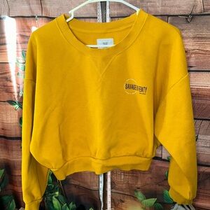Savage X Fenty cropped sweatshirt